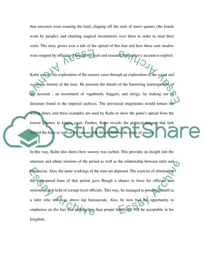 Imperialistic China: Legacy of Fear