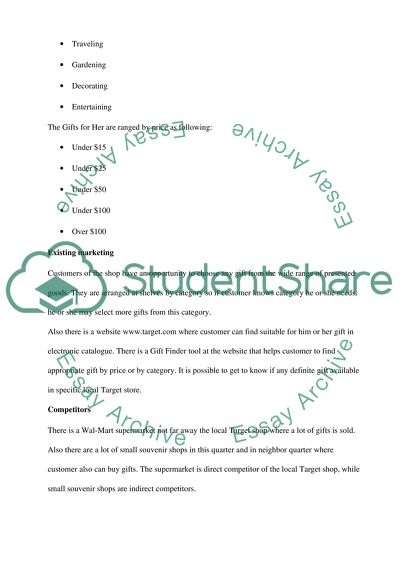 Gifts for Her in the Local Target shop