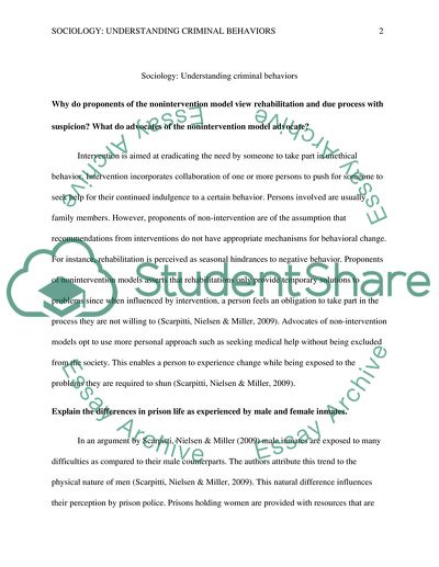 A Sociological Theory of Criminal Behavior