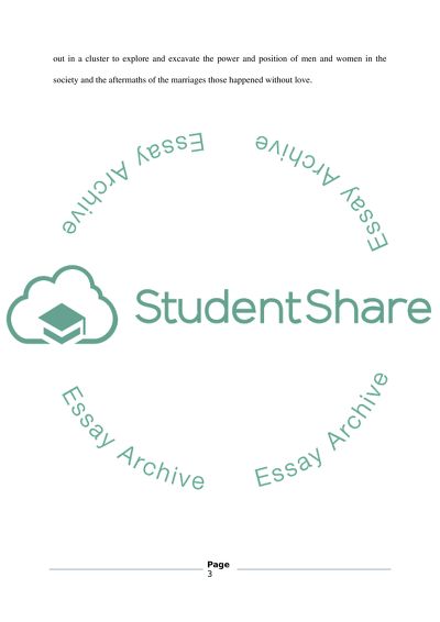 The relation of marriage to the novel as a genre