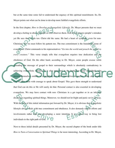 How to Develop an Evangelistic Lifestyle