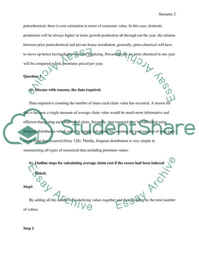 Insurance Underwriting Practice