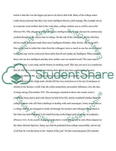 Drug Use in the College and Work Environment