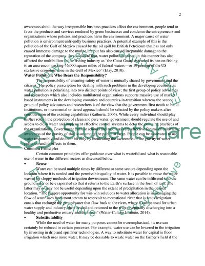 Unclean Water: Threatens Health