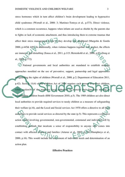 Safeguarding Children