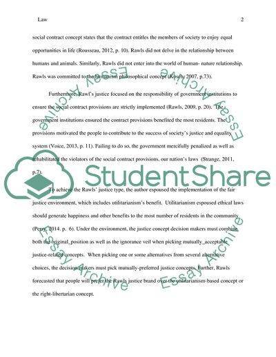 The Rawls Justice for Fairness Conditions