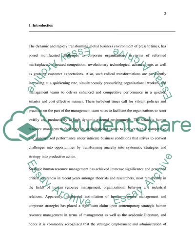 The Need for an Organisations HR Function