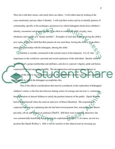 Design a research study regarding issue in developmental psychology