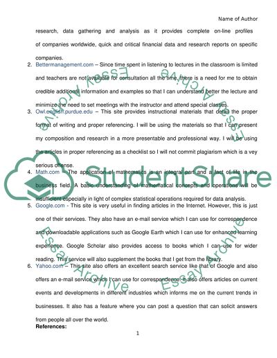 Important websites for studying