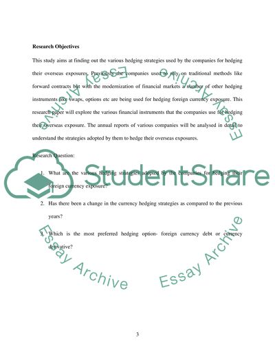 The Various Financial Instruments