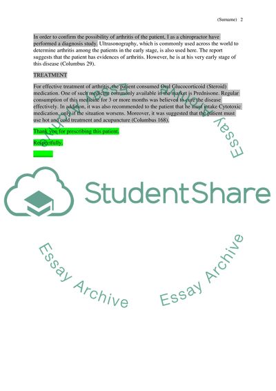 Arthritis: Treatment and Management