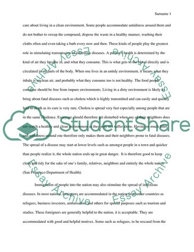 Communicable Diseases of Global Health Problems