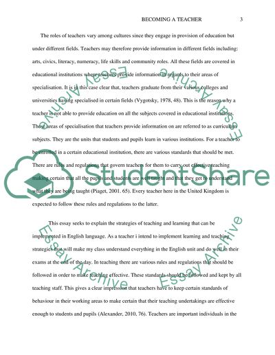 Strategies, Methods and Principles of Teaching in English