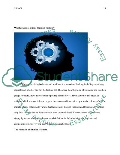 Pinnacle of Human Wisdom