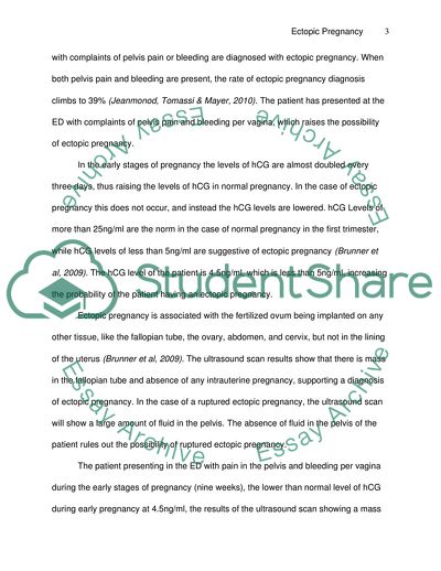 Ectopic Pregnancy in Ultrasound