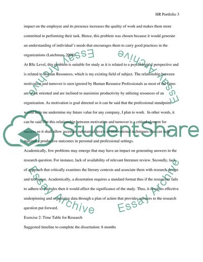 Impact of Employee Motivation on Employee Turnover in an Organization