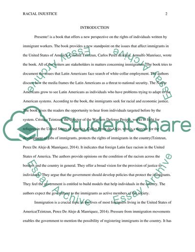 Struggle for Racial Justice