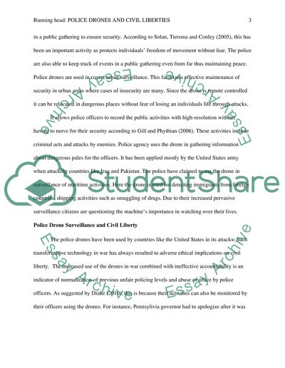 Police Drones and Civil Liberties