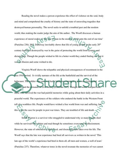 The Meaning of Life in Virginia Woolfs Mrs. Dalloway