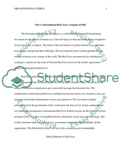 Analysis of Personal and Organizational Ethics and Values