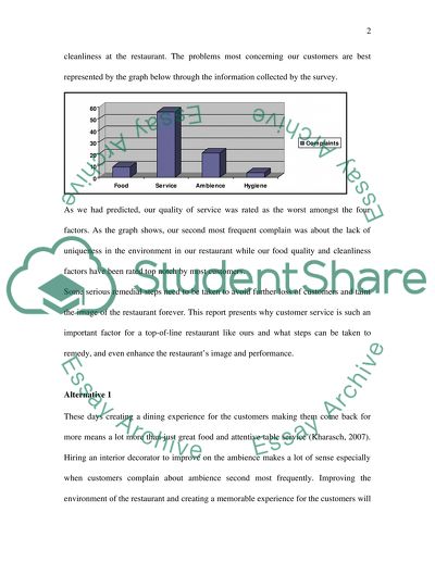 Justification Report Memorandum