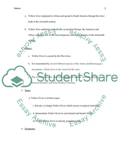Speech Outline about the American Plague