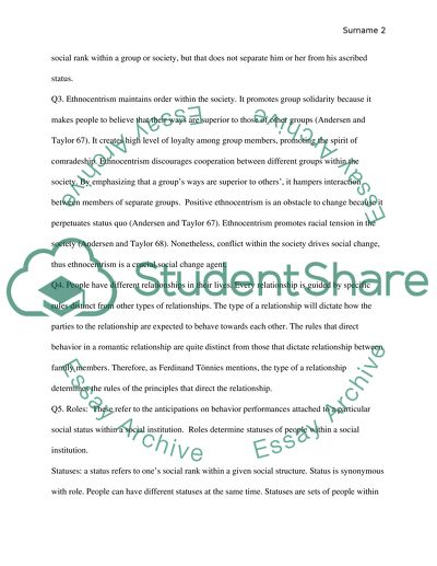 Societal Values and Norms, Ethnocentrism