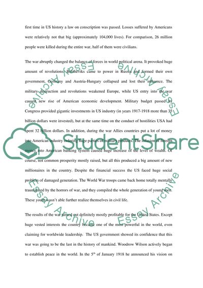 World War One And Us Essay Example Topics And Well Written Essays World War One And Us Professional Writing also Science In Daily Life Essay Model English Essays
