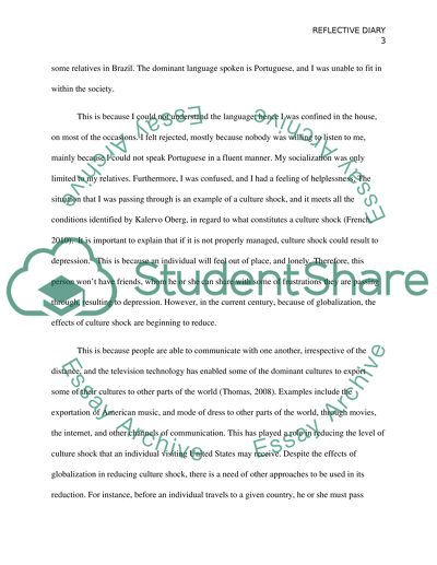 Culture Shock and Cultural Difference