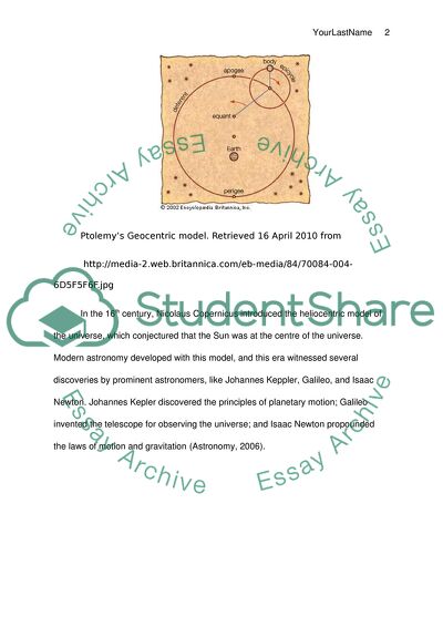 Greek Astronomy: Ptolemys Geocentric Model