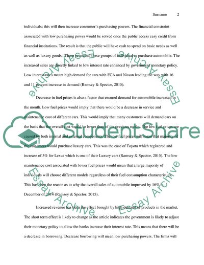 Wall Street Journal Executive Summaries