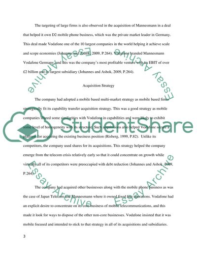 Vodafone International Strategic Development