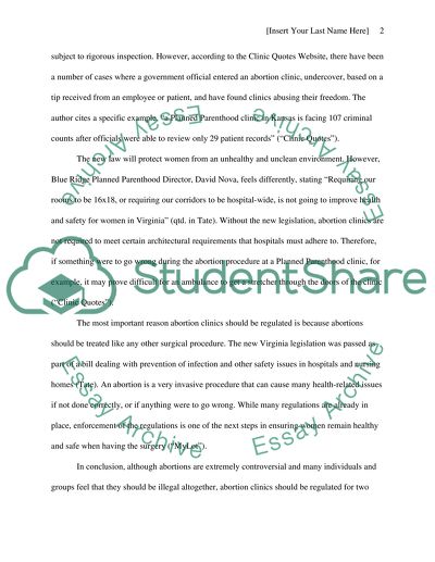 New Abortion Regulations in Virginia