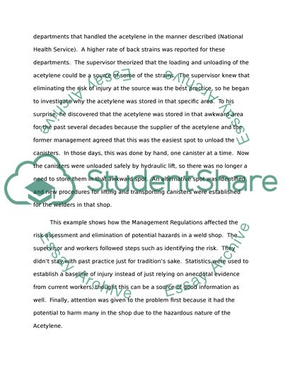 Health and Safety in Welding Industry