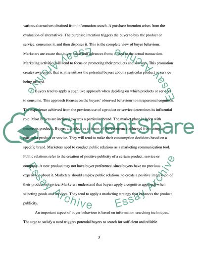 The Concept of Buyer Behavior and How It Affects Marketing Activities