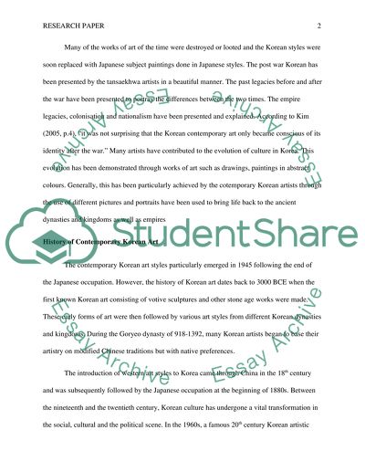 Contemporary Korean Art