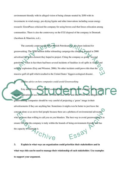 Product Service System, Greenwashing, Green Marketing