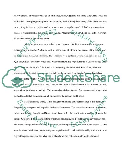 The Local Islamic Center