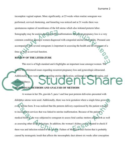 The Issue of Uterus Didelphys