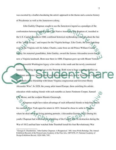 The Baptism of Pocahontas by John Gadsby Chapman