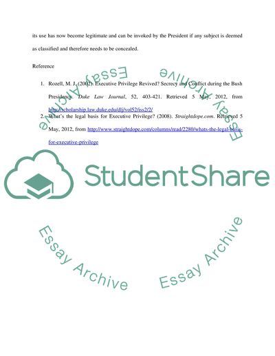 What Is Executive Privilege and When Does It Apply