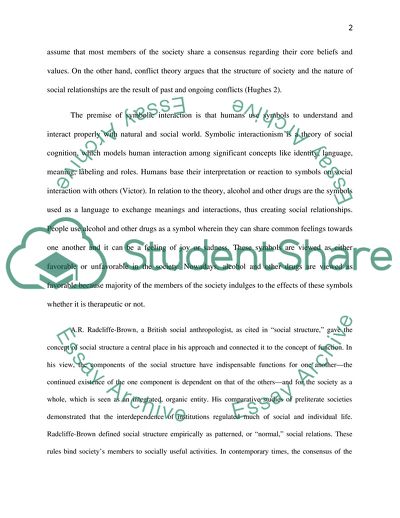 Alcohol and Other Drugs: A Social Dilemma