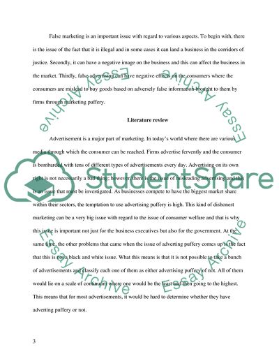 Marketing Puffery Attitudes among Businesses