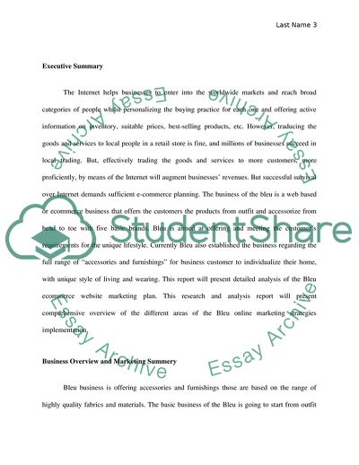 E-Commerce Marketing Plan for Gap Inc