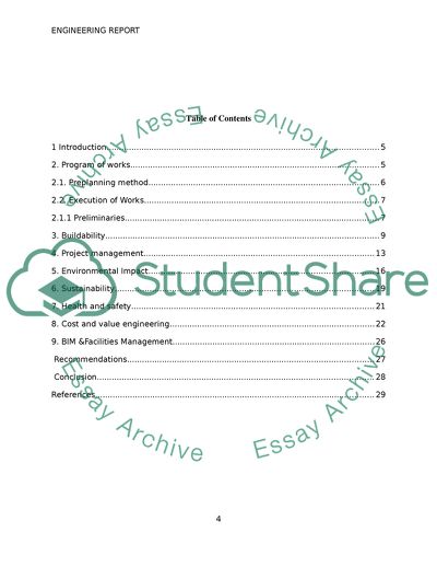 The Proposed Four Storey with Basement Project