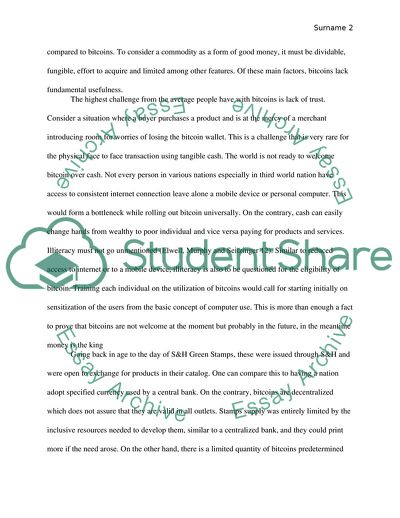 Cash is King in the Age of Cryptocurrency