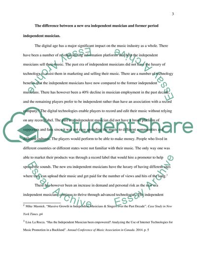 New Era of an Independent Musician