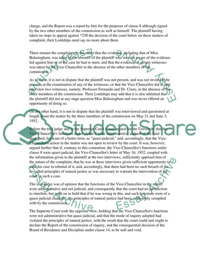 Appeal From the Supreme Privy Council