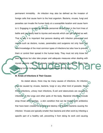 Infection Prevention and Control in Defence Healthcare