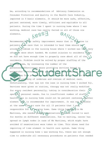 Ms. Martinez Case Study